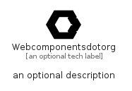 illustration for Webcomponentsdotorg