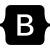 illustration of simpleicons/B/Bootstrap