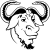 illustration of simpleicons/G/Gnu