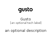 illustration for Gusto