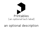 illustration for Printables