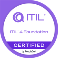 ITIL® 4 Foundation Certificate in IT Service Management